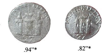 27th Regt Buttons